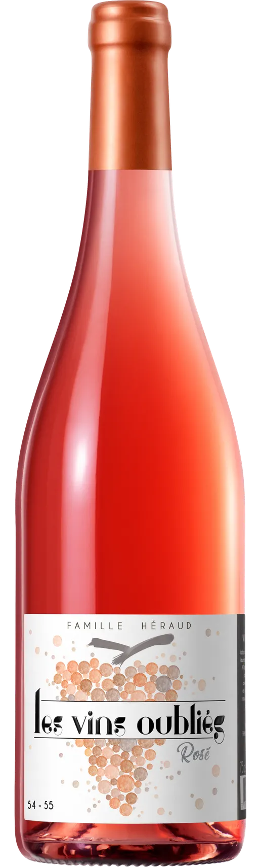 VALLON DES PERRIERES Les Vins Oubliés, Rosé, NV. Bottle image