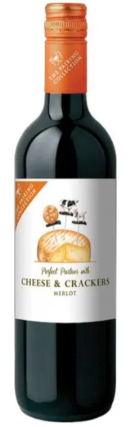 BARTON & GUESTIER THE PAIRING COLLECTION, Cheese & Crackers, Rouge, 2016. Image de la bouteille
