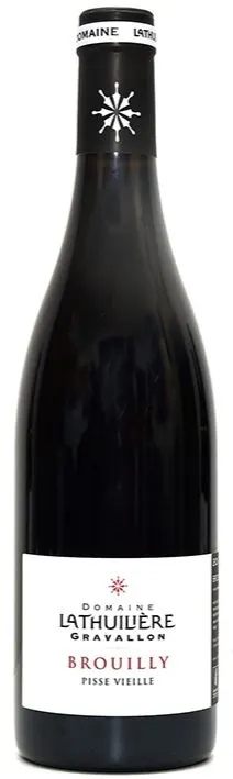 CEDRIC LATHUILIERE Domaine Lathuiliere Gravallon, Brouilly Pisse vieille, Rouge, 2021, Brouilly. Image de la bouteille