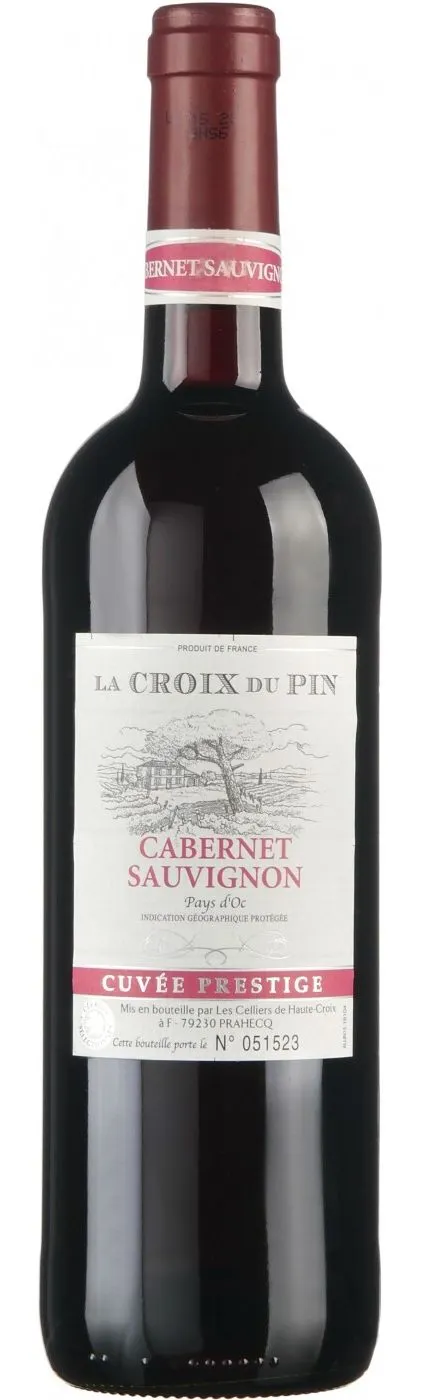 La Fiée des Lois La Croix du Pin, Cuvée Prestige Cabernet Sauvignon, Rot, 2020, Pays d'Oc. Flaschenabbildung