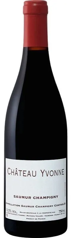 Château Yvonne, Rouge, 2019, Saumur-Champigny. Image de la bouteille