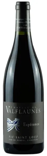 REBOUL (VALFLAUNES) Château de VALFLAUNES, Esperance, Red, 2019, Pic Saint-Loup. Bottle image