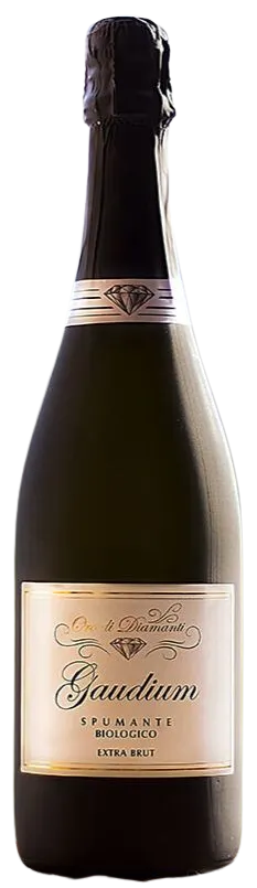 ORO DI DIAMANTI SOCIETA' AGRICOLA S.S. Gaudium, Biologico, White, NV, Colli Bolognesi Pignoletto. Bottle image
