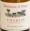 FREDERIC PRAIN Domaine d’Elise, White, 2020, Chablis. Front label