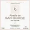BODEGAS ABADIA SAN QUIRCE SL. Abadia de San Quirce, Crianza, Tinto, 1999, Ribera del Duero. Etiqueta frontal