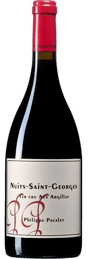 Philippe Pacalet, Rouge, 2018, Nuits-Saint-Georges premier cru Aux Argillas. Image de la bouteille