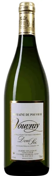 Gilbert VINCENDEAU Domaine de Pouvray, White, 2000, Vouvray. Bottle image