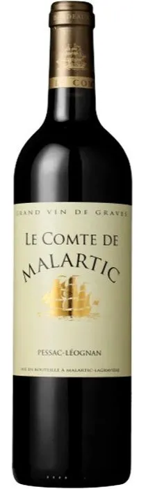 Château Malartic-Lagravière COMTE DE MALARTIC, Grand Cru Classé de Graves, Red, 2017, Pessac-Léognan. Bottle image