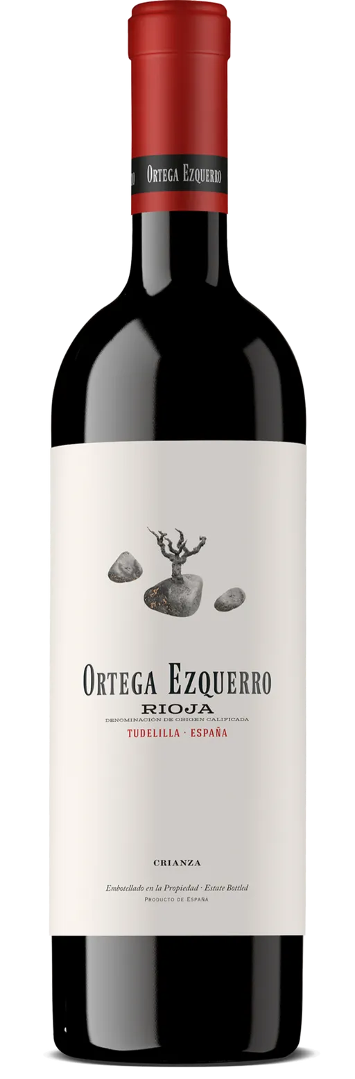 BODEGAS Y VINEDOS ORTEGA EZQUERRO SL ORTEGA EZQUERRO, VINO DE MUNICIPIO - TUDELILLA, Crianza, Tinto, 2020, Rioja. Imagen de botella