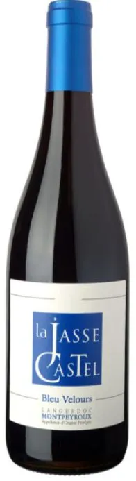 PASCALE RIVIÈRE LA JASSE CASTEL, Bleu Velours, Red, 2017, Languedoc. Bottle image
