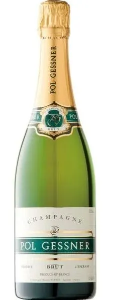 Champagne Lanson POL GESSNER, White, NV, Champagne. Bottle image