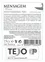 Quinta do Arrobe Mensagem, Reserve, Red, 2017, Tejo. Back label