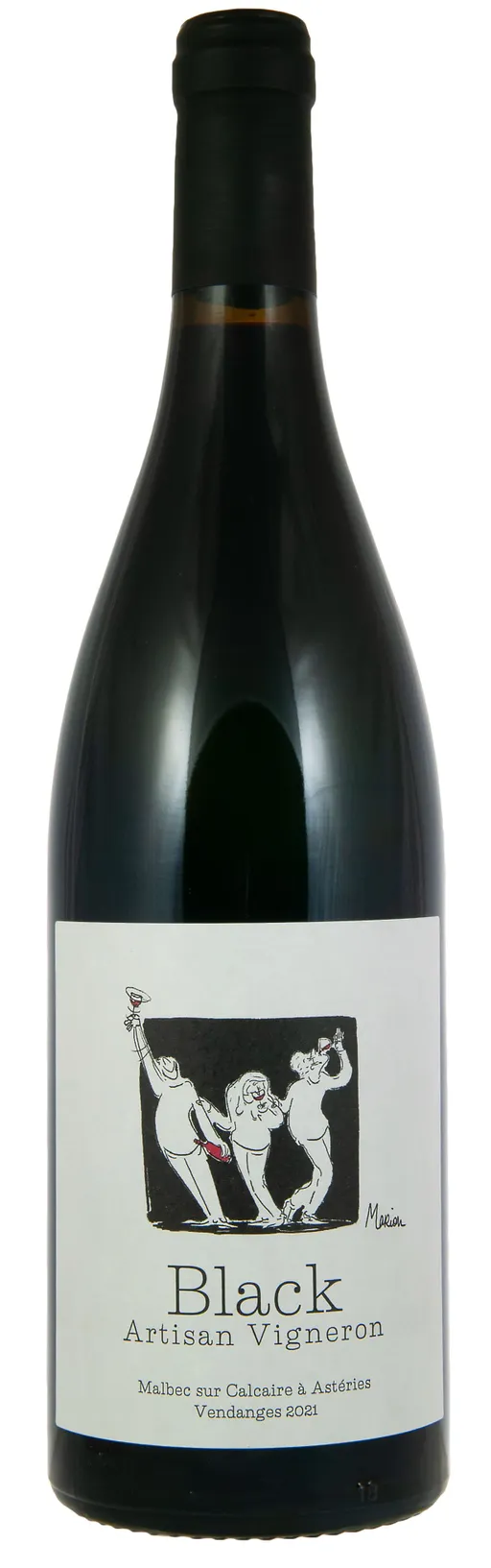 EARL VIGNOBLES LACOSTE (DONZAC) Chateau De Cranne, Black, Tinto, 2022. Imagen de botella