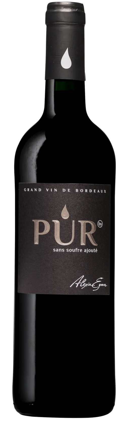 CHATEAU MAISON NEUVE, PUR, Rosso, 2018, Côtes de Bordeaux Blaye. Immagine della bottiglia