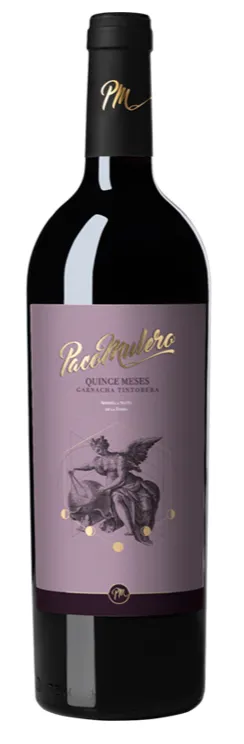 Paco Mulero, Quince Meses, Red, 2019, Almansa. Bottle image
