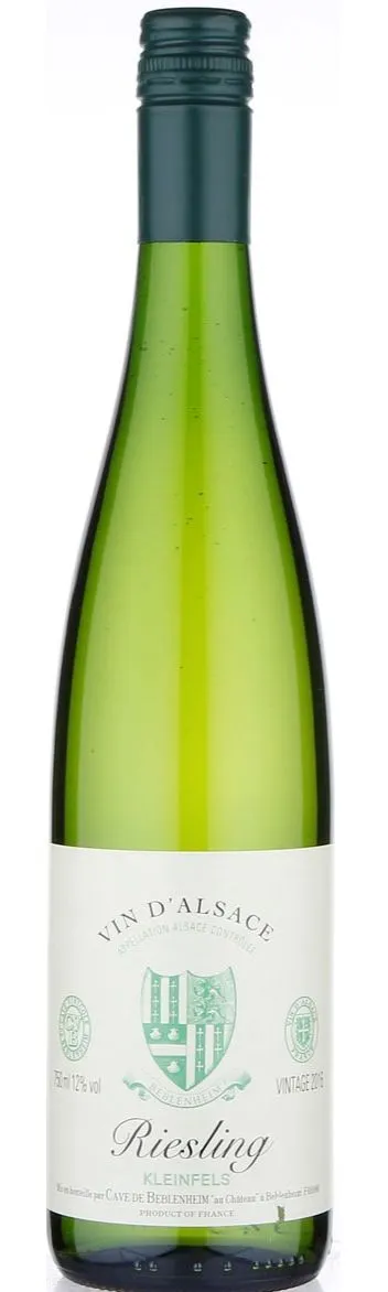 CAVE DE BEBLENHEIM MAISON PIERRE SPARR SUCESSEUR Kleinfels, Weiß, 2020, Alsace ou Vin d'Alsace. Flaschenabbildung