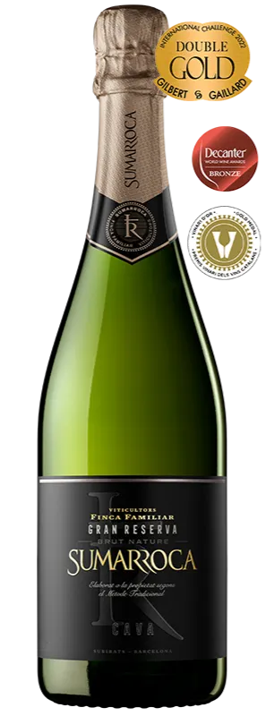 Bodegues Sumarroca, Gran Reserva, Blanco, 2019, Cava. Imagen de botella