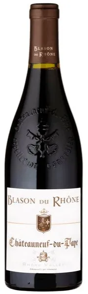 CELLIER DE MONTERAIL - COMPAGNIE VINICOLE DE LA MEDITERRANEE - C V M L G S - C DE MONTENEY - BLASON DU RHONE, Red, 2021, Châteauneuf-du-Pape. Bottle image