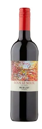 L'UNION DES VIGNERONS - LES PRODUCTEURS REUNIS - G.V.S.C. Sous le Soleil du Midi, Red, 2021, Pays d'Oc. Bottle image