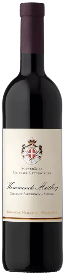 Weinkellerei Lenz Moser Souveräner Malteser Ritterorden, Kommende Mailberg, Red, 2018, Weinviertel. Bottle image