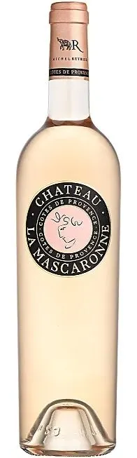 Château La Mascaronne, Rosé, 2022, Côtes de Provence. Image de la bouteille