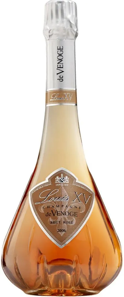 Champagne De Venoge Champagne Louis Xv, Rosé, 2006, Champagne. Bottle image