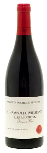 MAISON ROCHE DE BELLENE, Rouge, 2015, Chambolle-Musigny premier cru Les Chabiots. Image de la bouteille