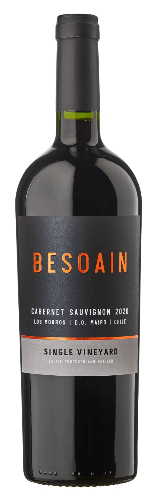 BESOAIN WINES BESOAIN, Single Vineyard CABERNET SAUVIGNON MAIPO ANDES, Red, 2020, Valle del Maipo, Buin. Bottle image