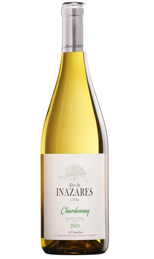 Alto de Inazares Cota 1.373 Metros Alto de Inazares Chardonnay, White, 2021. Bottle image
