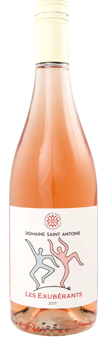 DOMAINE SAINT ANTOINE SARL (RIEUX-MINERVOIS) DOMAINE SAINT ANTOINE (RIEUX-MINERVOIS), Rosé, 2022, Pays d'Oc. Image de la bouteille