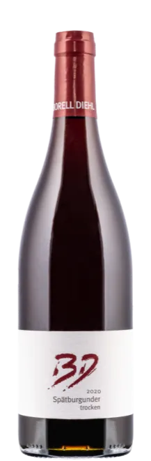 Borell-Diehl, Spätburgunder, Red, 2020, Pfalz. Bottle image