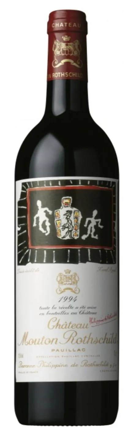 Château Mouton Rothschild, Premier Grand Cru Classé, Rosso, 1994, Pauillac. Immagine della bottiglia