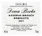 H. & F. Verdelho, Lda Dona Berta, Bianco, 2021, Douro. Etichetta frontale