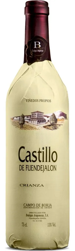 BODEGAS ARAGONESAS SA Castillo De Fuendejalon, Crianza, Rot, 1996, Campo de Borja. Flaschenabbildung