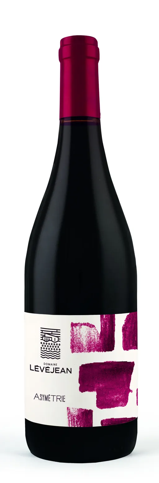 Gaec des Peyrals Domaine Lévéjean, Asymétrie, Red, 2022, Pays d'Oc. Bottle image