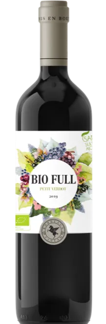 BORDEAUX VINEAM VIGNOBLES Bio Full, BIO FULL PETIT VERDOT, Red, 2019, Bordeaux. Bottle image