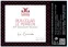 PER HAKON SCHMIDT CHATEAU GRAND' GRANGE, La Cascade, Rosso, 2020, Beaujolais Villages. Etichetta frontale
