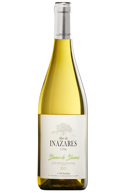 Alto de Inazares Cota 1.373 Metros Alto de Inazares Blanco de Blancas, Bianco, 2021. Immagine della bottiglia