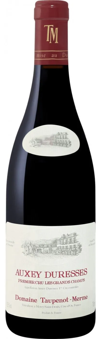 Domaine Taupenot-Merme, Rouge, 2013, Auxey-Duresses premier cru Les Grands Champs. Image de la bouteille