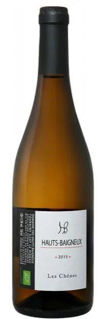 Hauts-Baigneux "LES CHENES", Blanco, 2015, Touraine. Imagen de botella