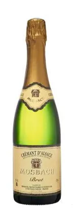 EARL MOSBACH (MARLENHEIM) Mosbach, White, NV, Crémant d’Alsace. Bottle image
