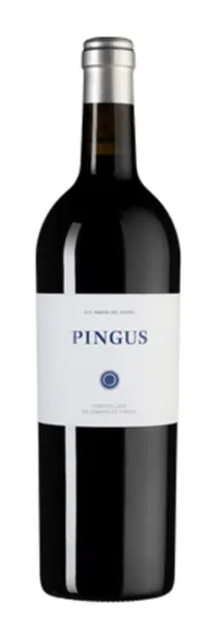 Pingus, Rot, 2020, Ribera del Duero. Flaschenabbildung