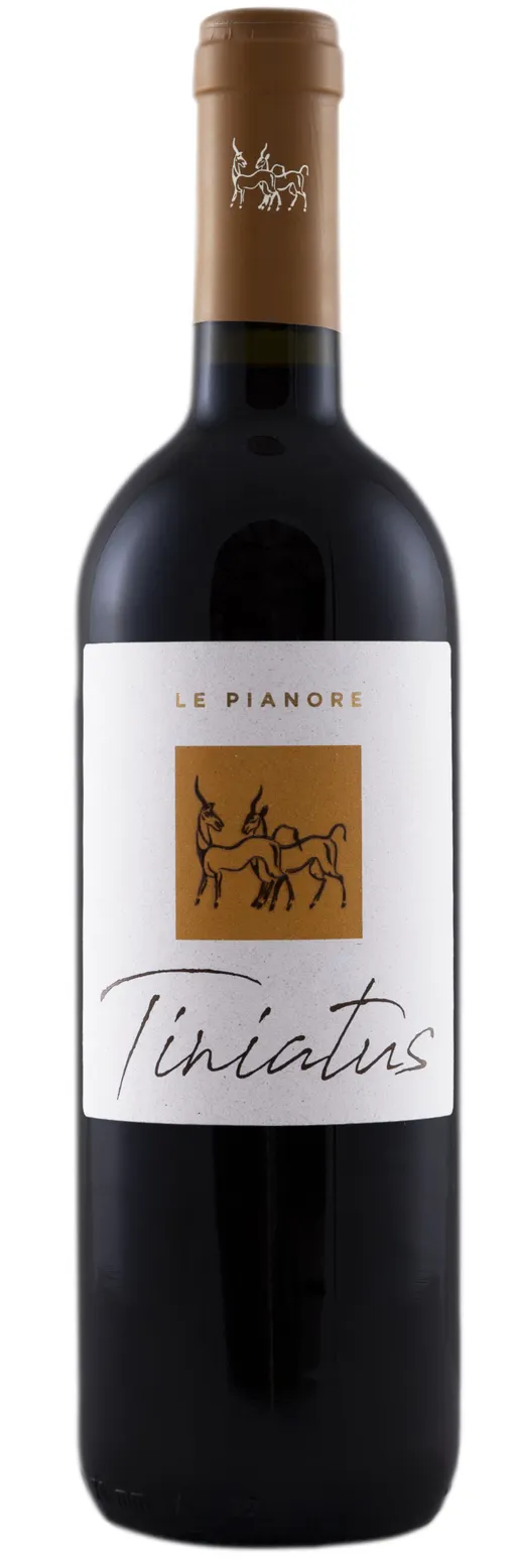 LE PIANORE SOCIETA' SEMPLICE SOCIETA' AGRICOLA TINIATUS, Rot, 2019, Montecucco. Flaschenabbildung