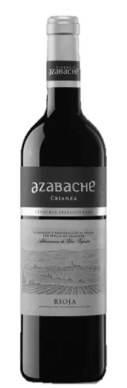 Fincas de Azabache AZABACHE, Vendimia Seleccionada, Crianza, Red, 2018, Rioja. Bottle image