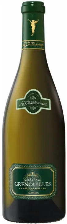 La Chablisienne CHATEAU GRENOUILLES, White, 2016, Chablis Grand Cru. Bottle image