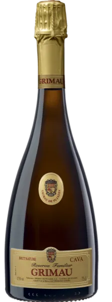 GRIMAU DE PUJADES SA Grimau, Reserva, Blanco, NV, Cava. Imagen de botella