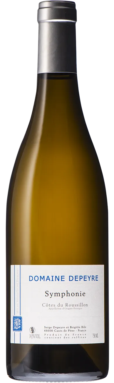 DOMAINE DEPEYRE (CASES-DE-PENE) Symphonie, White, 2021, Côtes du Roussillon. Bottle image