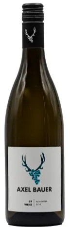 Axel Bauer, C4 Handwerk, Blanco, 2018, Badischer Landwein. Imagen de botella