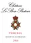Le Bon Pasteur CHÂTEAU LE BON PASTEUR, Rouge, 2016, Pomerol. Étiquette