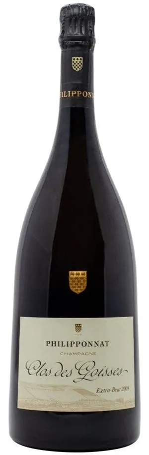 CHAMPAGNE PHILIPPONNAT Clos des Goisses, White, 2008, Champagne. Bottle image